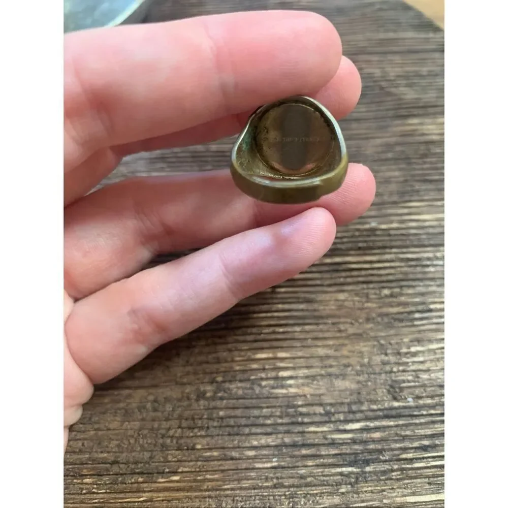 Vintage 1950s/1960s Mickey Mouse Adjustable Gold Color Ring